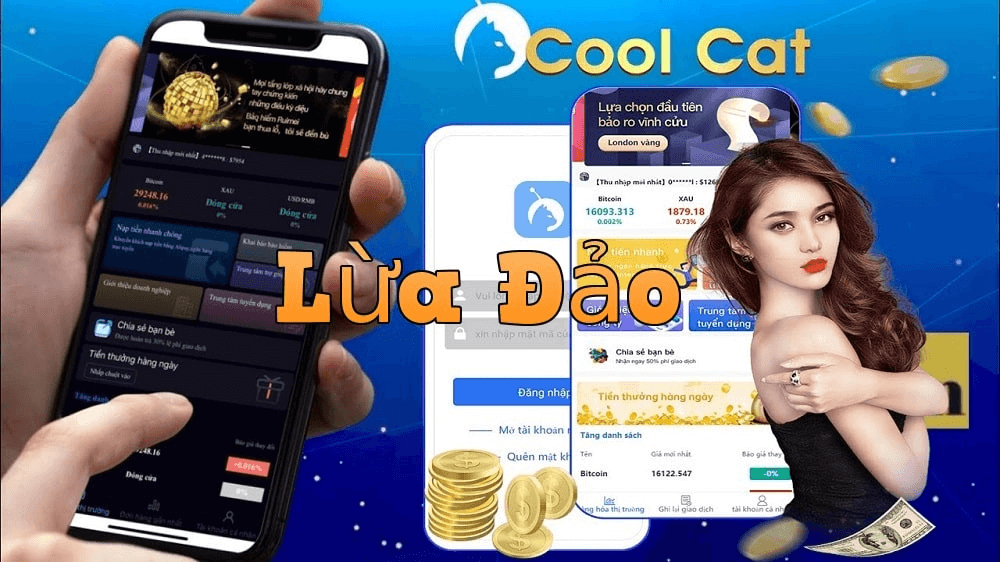 App tài chính lừa đảo Coolcat 
